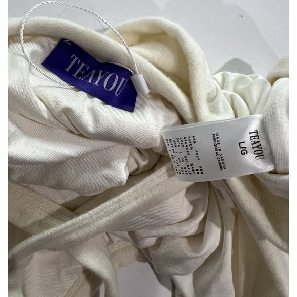 TEA YOU Marisol Tank Top in Misty Milk - Picture 4 of 4